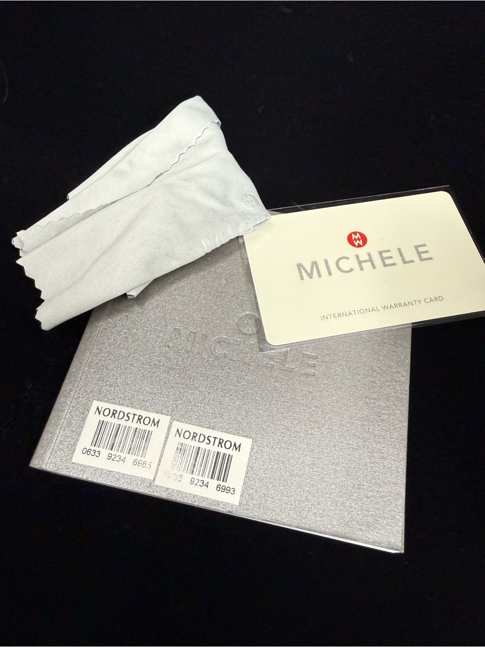 Nearly NOS 2024 Michele Extreme Butterfly Diamond Encrusted 42mm Quartz Watch - Picture 9 of 10